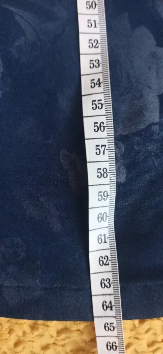 Camiseta Guitare floral azul y rosa