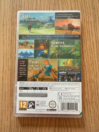 Zelda Breath of the Wild Nintendo Switch