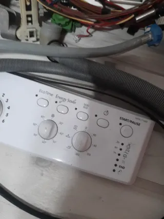 Piezas lavadora-secadora: Motor, Placa, Mangueras