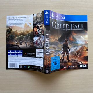 Portada de Greedfall PS4