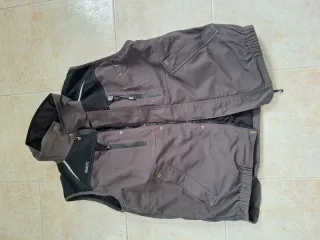 Chaleco de trabajo MACC gris y negro