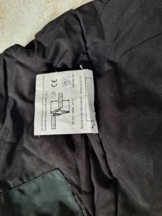 Chaleco de trabajo MACC gris y negro