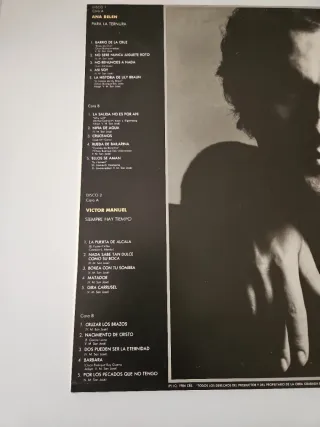 Ana Belén y Víctor Manuel Doble Vinilo