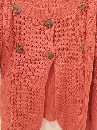 Chaqueta Sfera Punto Manga Corta