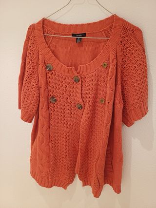 Chaqueta Sfera Punto Manga Corta