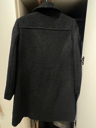 Abrigo Massimo Dutti Negro