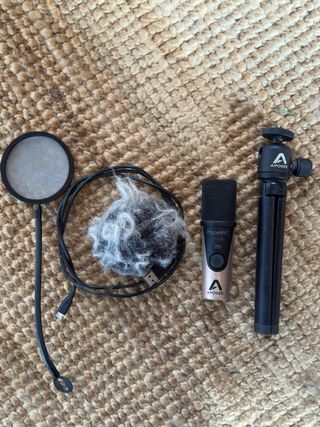 Micrófono Apogee HypeMic USB + Trípode etc
