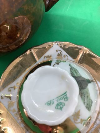 Set teiera e tazzina vintage