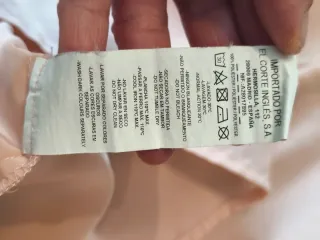 Camisa Fórmula Joven Talla 40 Salmón