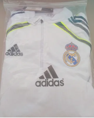 Conjunto Real Madrid Adidas Blanco y Verde