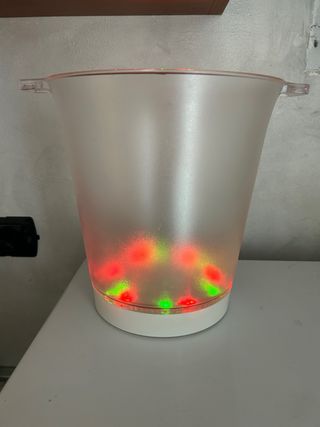Vaso decorativo LED 23cm