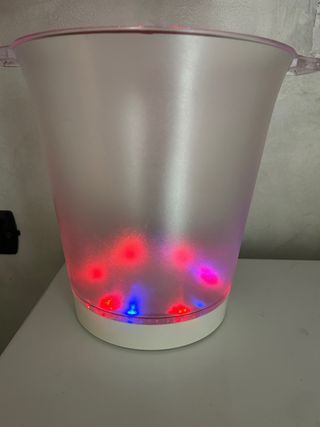 Vaso decorativo LED 23cm