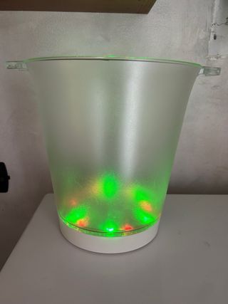 Vaso decorativo LED 23cm