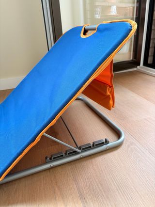 Esterilla reclinable con respaldo ajustable