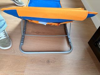 Esterilla reclinable con respaldo ajustable