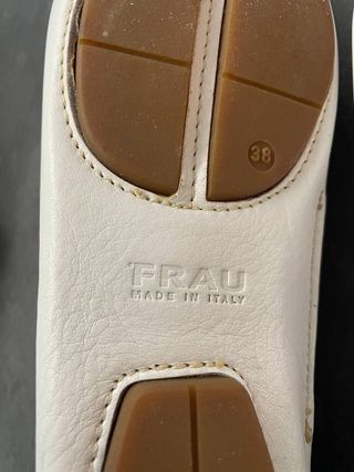 Mocassini donna bianchi in vera pelle nuovi - Frau