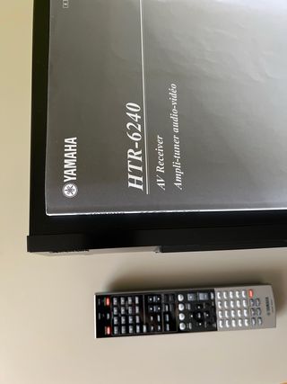 Receptor AV Yamaha HTR-6240 Negro