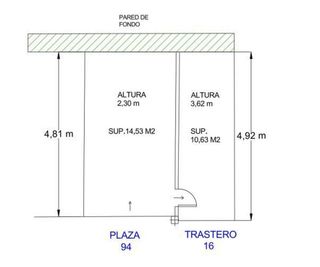 Garaje en venta en Atxuri en Bilbao