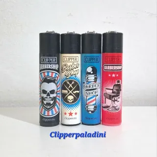 Accendini Clipper Barbershop Set 4 Pezzi
