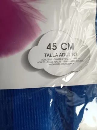 Falda tutú azul Partilandia talla única