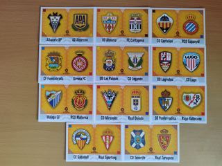 Liga Este 2020-21. Colección completa + album.