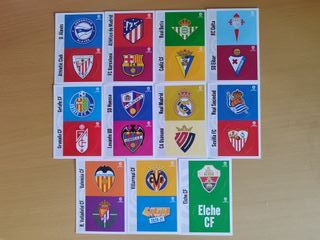 Liga Este 2020-21. Colección completa + album.