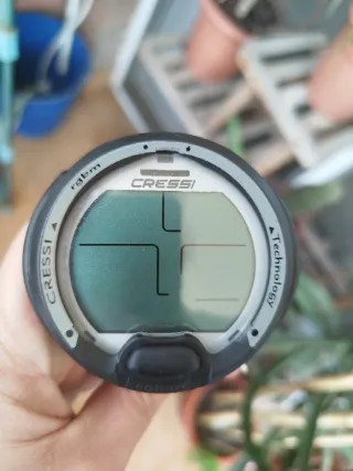 Ordenador de buceo CRESSI Leonardo negro/rosa