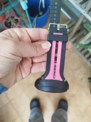 Ordenador de buceo CRESSI Leonardo negro/rosa