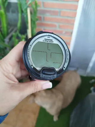 Ordenador de buceo CRESSI Leonardo negro/rosa