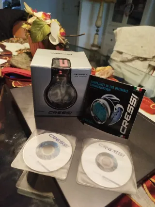 Ordenador de buceo CRESSI Leonardo negro/rosa