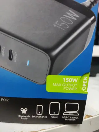 Cargador Cellularline 150W GaN MultiPuerto