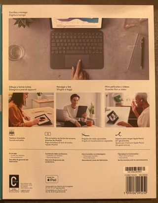 Logitech Combo Touch iPad Pro 11 (Funda + Teclado)