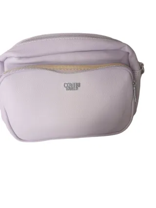 Tracolla Coveri World donna beige/viola