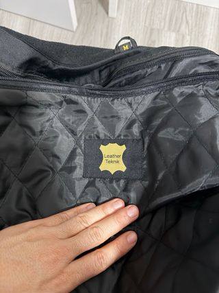 Chaqueta Cordura Moto Hombre Negra