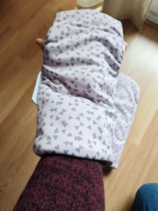 Guantes Carro Piruleta Rosa y Gris