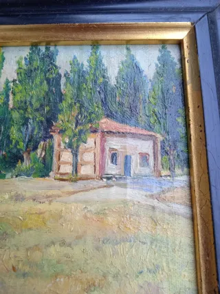 Cuadro impresionista pequeño 1954