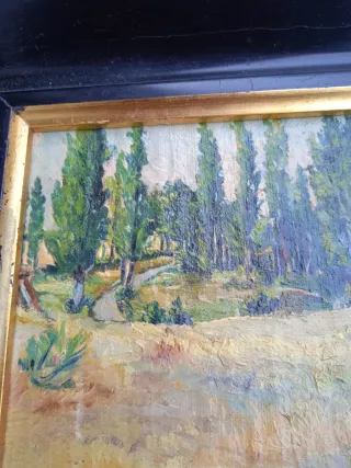 Cuadro impresionista pequeño 1954