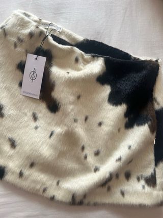 Falda estampado animal Stradivarius