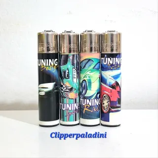 4 Accendini Clipper Tuning Design Vintage