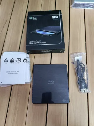 LG BP55EB40 Grabador Blu-Ray Externo USB