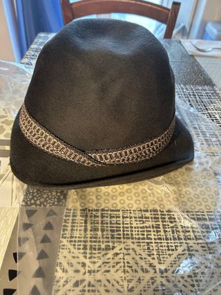 Cappello Barbisio Uomo Nero Beige