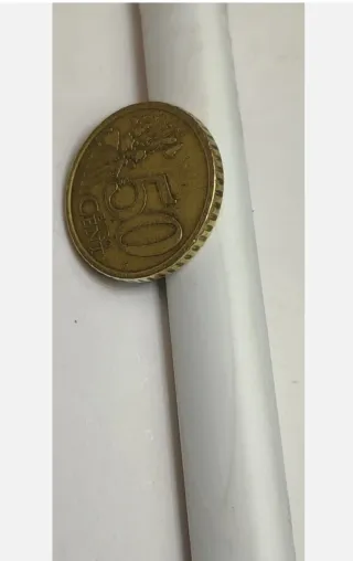 Moneda 50 Céntimos Euro Italia 2002 NEGOCIABLE