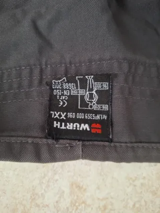 Chalecos Verano Würth Negro/Gris