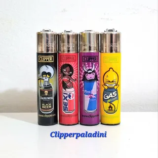 Set 4 Accendini Clipper Drink