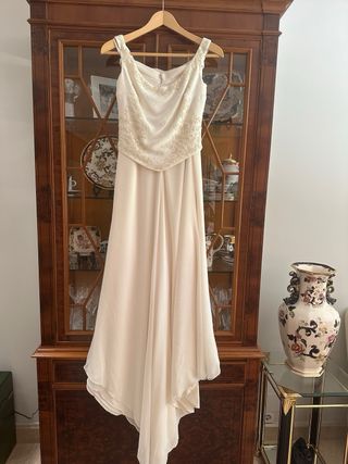 Vestido de Novia Pronovias Beige