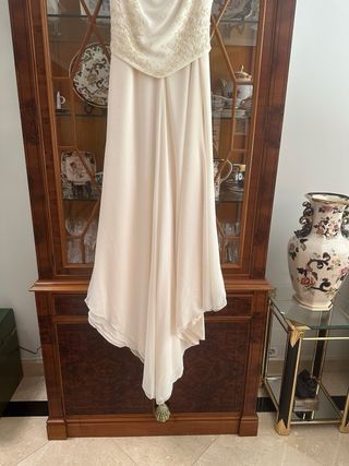 Vestido de Novia Pronovias Beige
