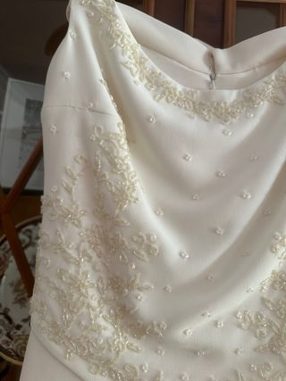 Vestido de Novia Pronovias Beige