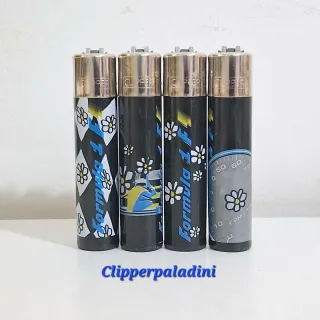 4 Accendini Clipper Formula 1 Vintage