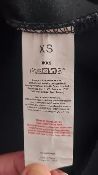 Chaqueta niño gris y negra 10-12 años