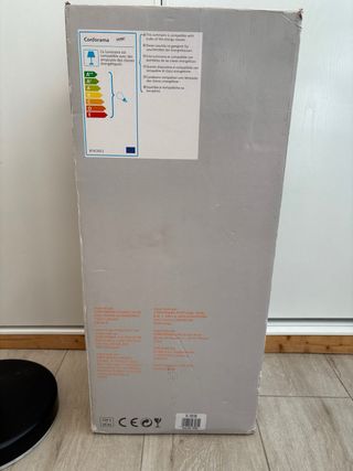 Lámpara de pie estilo cine altura 1,65